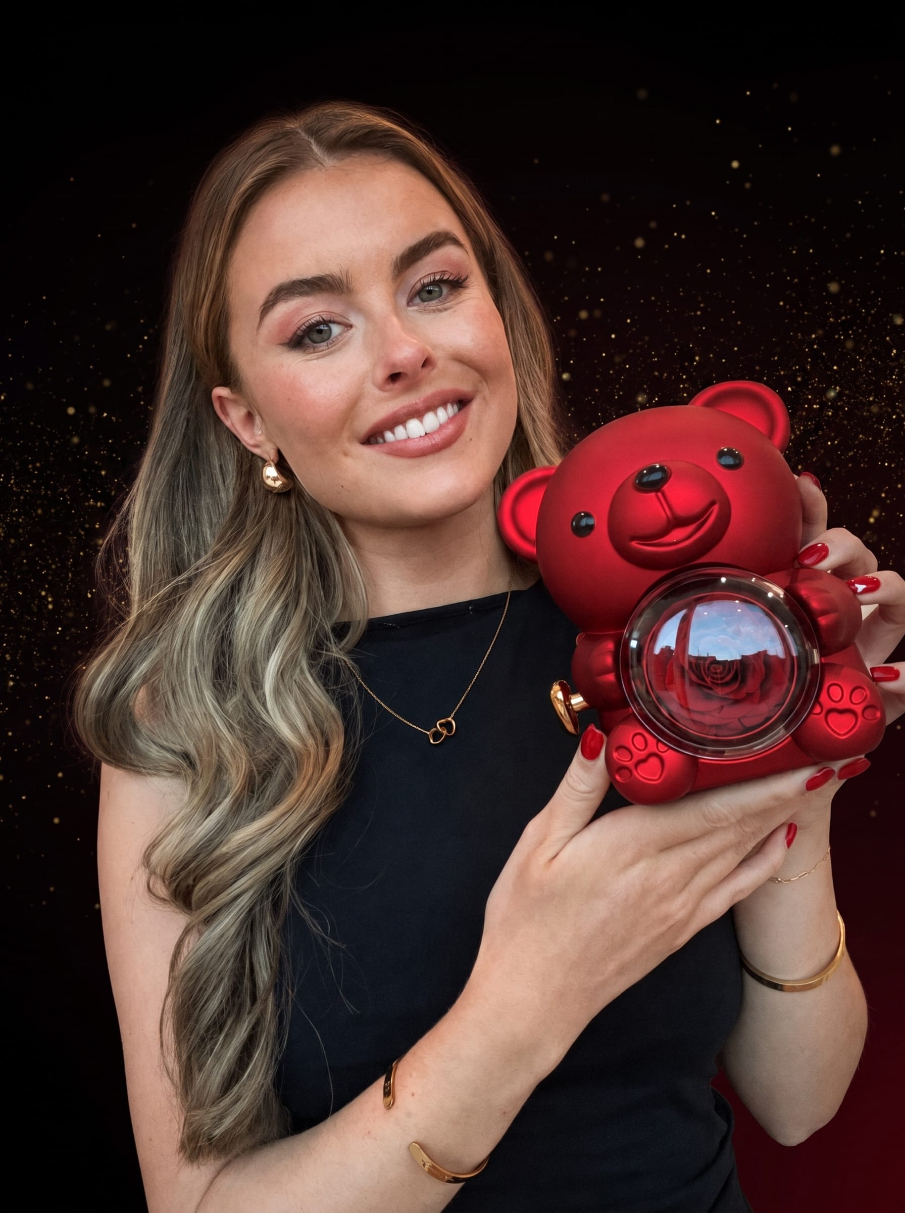 Eternal Rose Bear